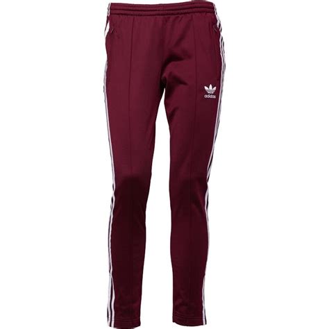 Adidas sweatpants maroon